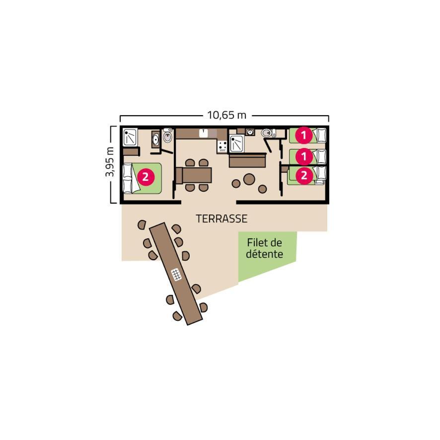 Camping Signol Boyardville Экстерьер фото