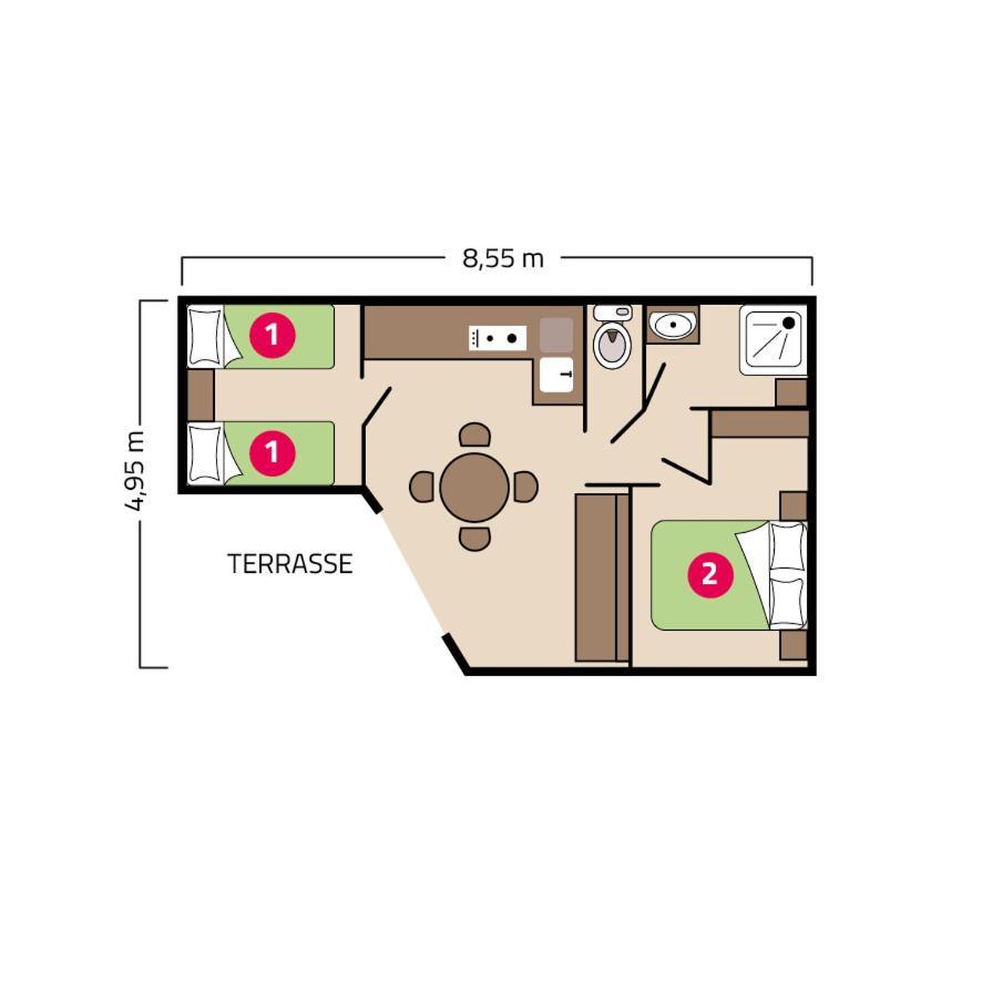 Camping Signol Boyardville Экстерьер фото